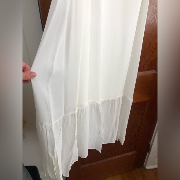 Reformation Butterfly Dress in Ivory - Picture 8 of 10